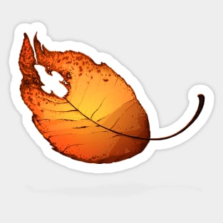 I am a leaf on the wind Sticker